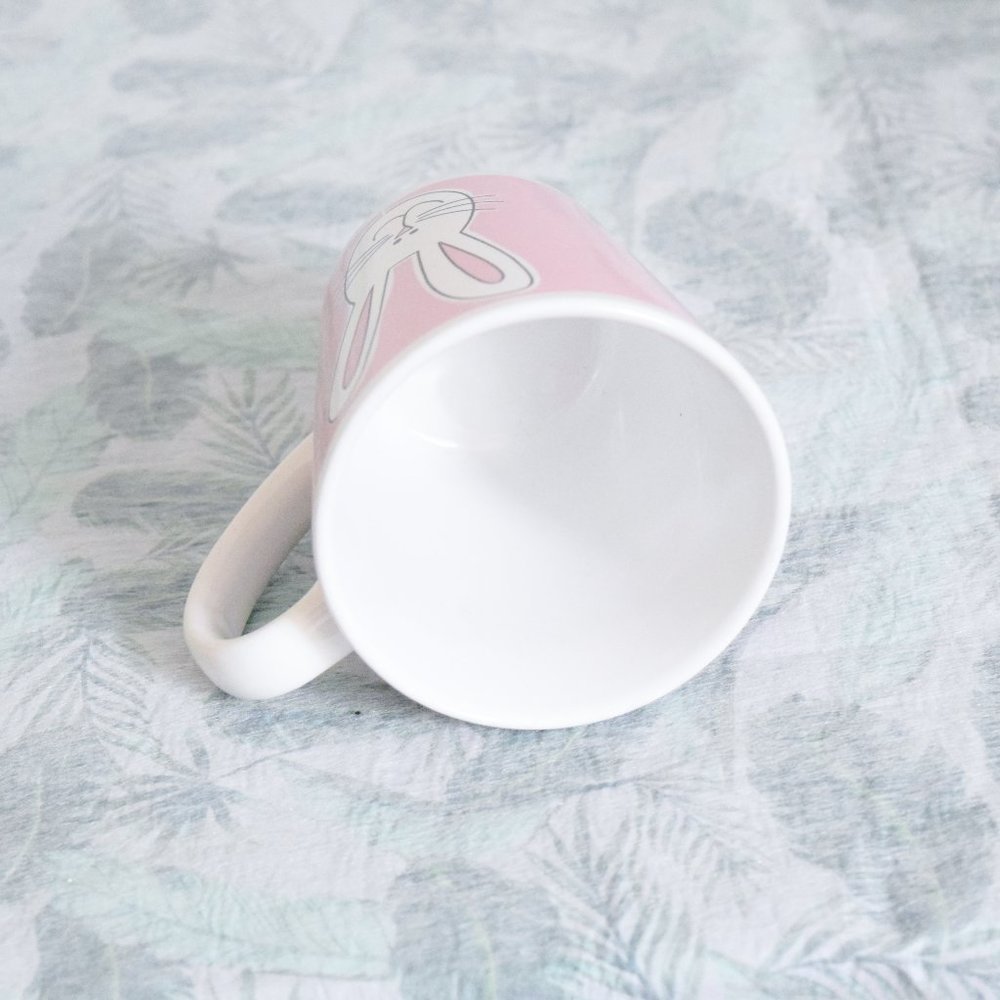 Pink Easter Bunny Rabbit Ceramic Mug - Picture 3 of 4